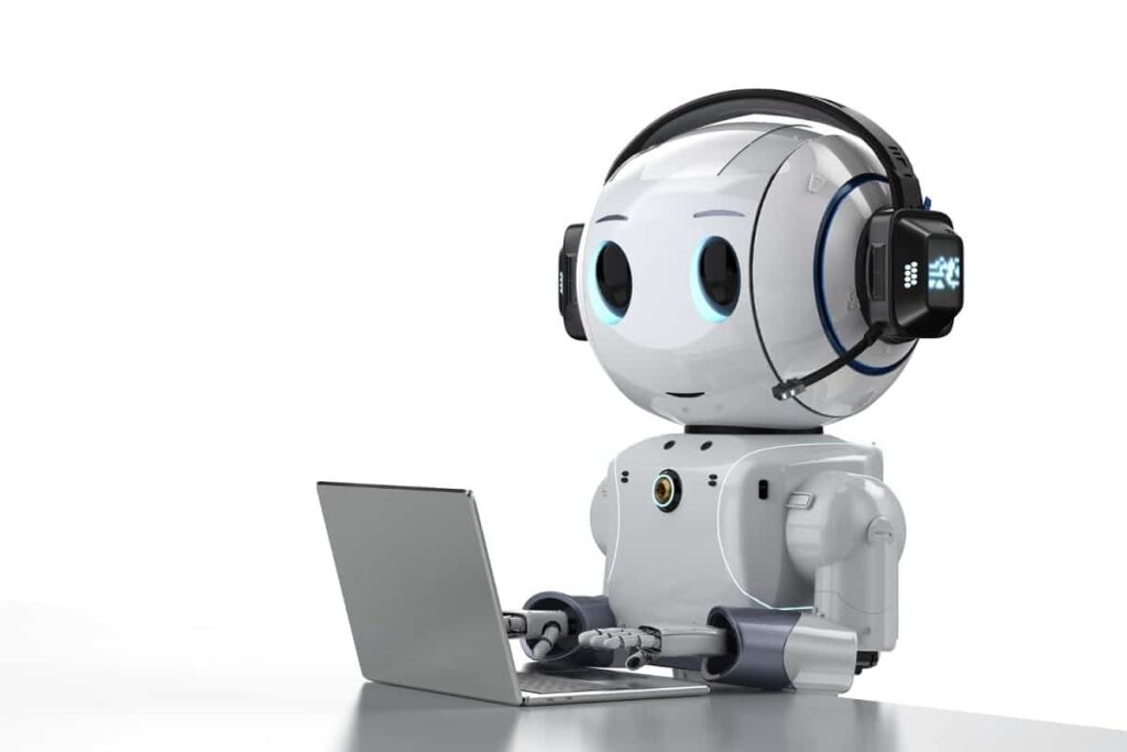 robot chatbot Assistant virtuel Plomberie Bergues