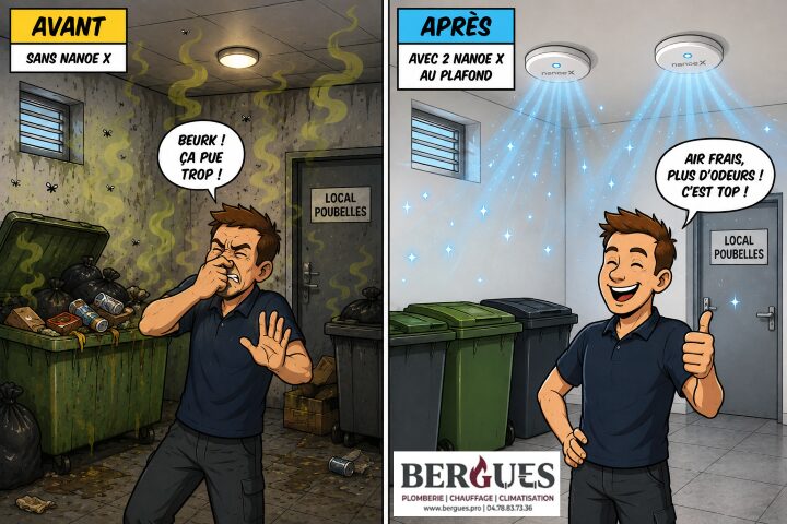 nanoe-x supprime les mauvaises odeurs